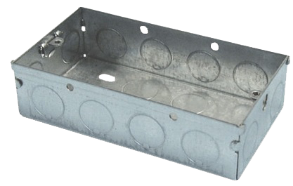 flat metal boxes from Group AR