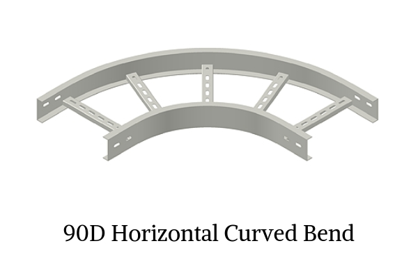 90D Horizontal Curved Bend